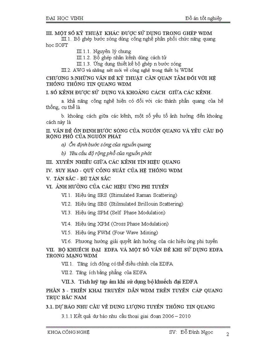 image for page Công nghệ WDM và ứng dụng