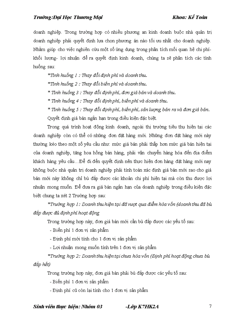 image for page Phân tích mối quan hệ chi phí khối lượng lợi nhuận