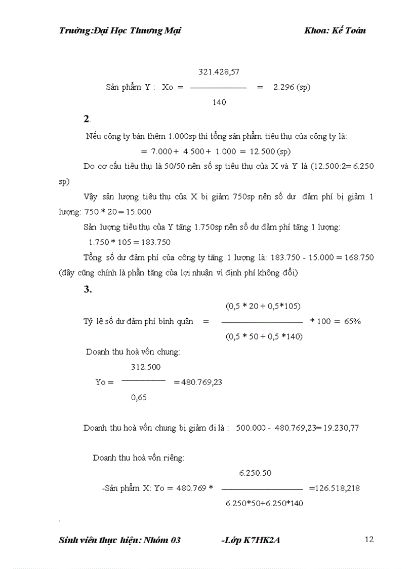 image for page Phân tích mối quan hệ chi phí khối lượng lợi nhuận