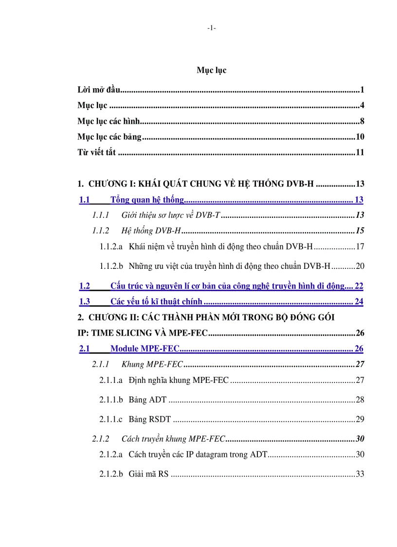 image for page Truyền hình di động với công nghệ DVB H