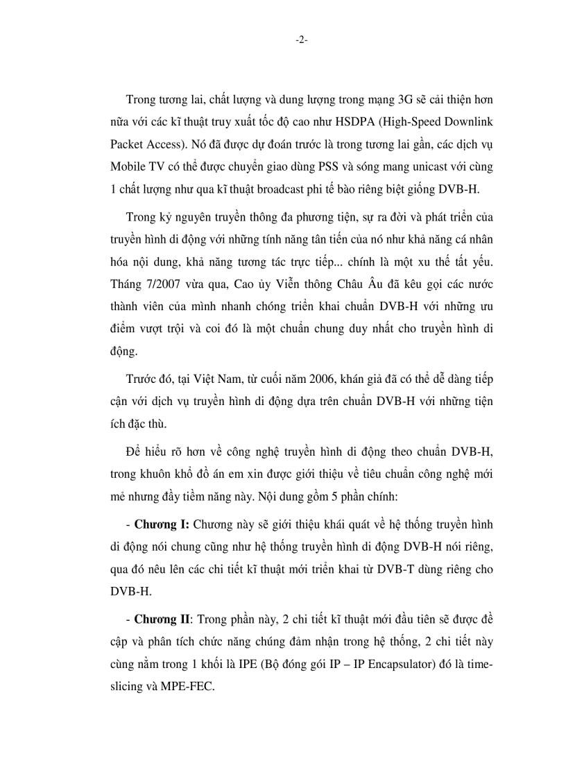 image for page Truyền hình di động với công nghệ DVB H