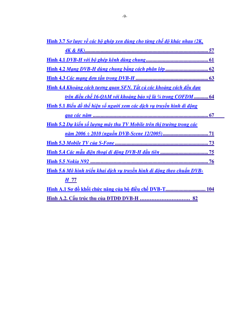 image for page Truyền hình di động với công nghệ DVB H