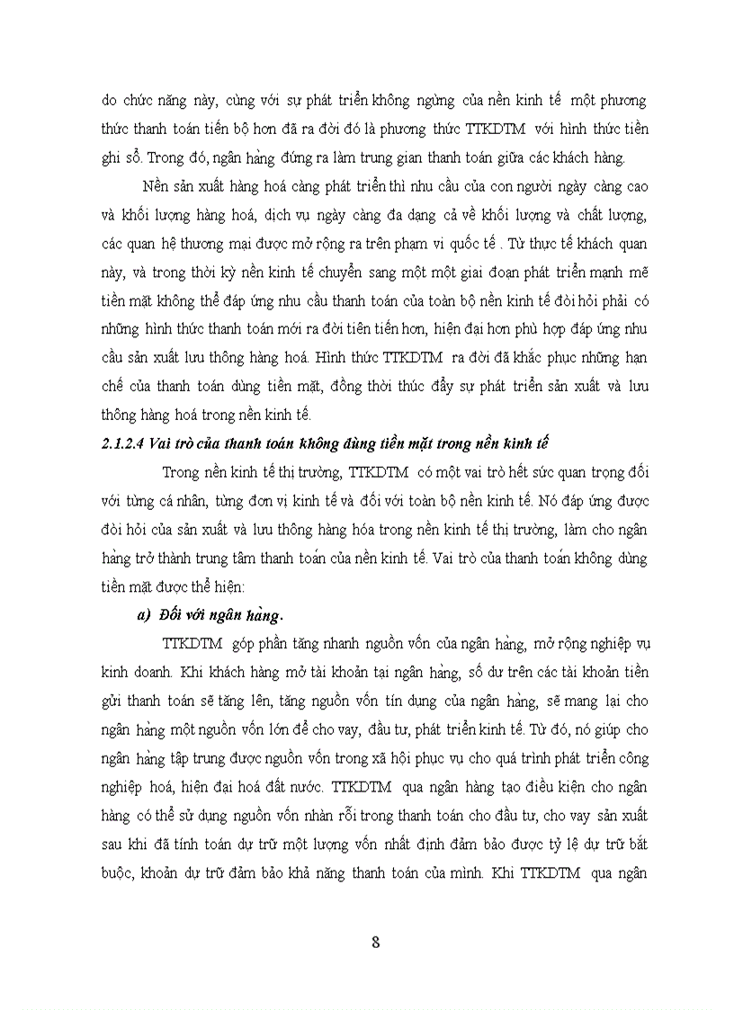 image for page Giải pháp mở rộng hoạt động thanh toán không dùng tiền mặt tại Ngân hàng thương mại cổ phần Ngoại thương Việt Nam chi nhánh ĐăkLăk