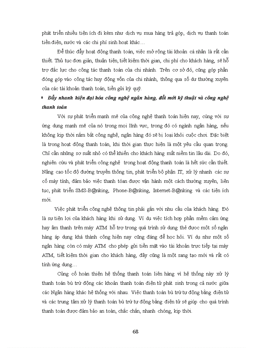 image for page Giải pháp mở rộng hoạt động thanh toán không dùng tiền mặt tại Ngân hàng thương mại cổ phần Ngoại thương Việt Nam chi nhánh ĐăkLăk