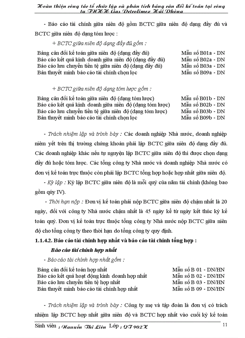 image for page Hoàn thiện công tác tổ chức lập và phân tích bảng cân đối kế toán tại công ty TNHH Gas Petrolimex Hải Phòng