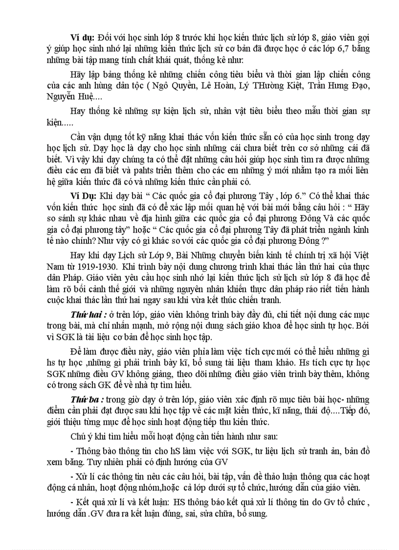 image for page Nâng cao chất lượng dạy học bộ môn lịch sử trường thcs