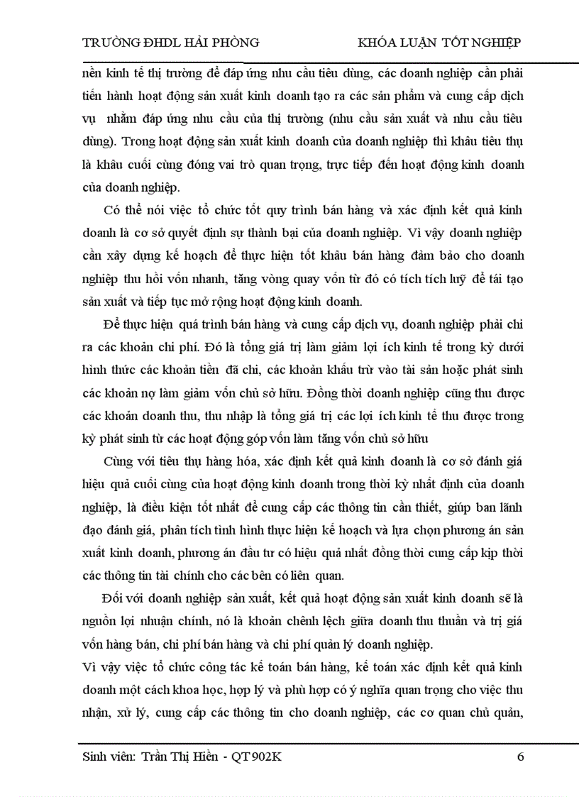 image for page Hoàn thiện tổ chức công tác kế toán doanh thu chi phí và xác định kết quả kinh doanh tại Công ty TNHH An Cư