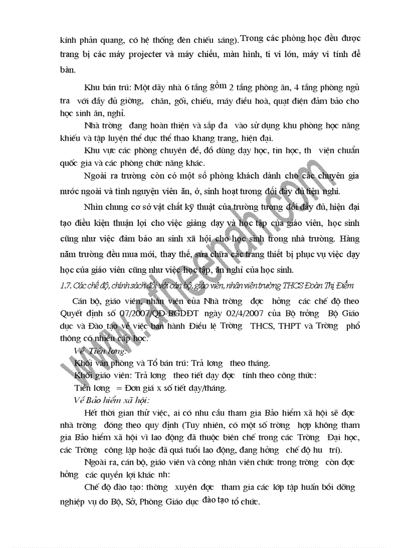 image for page Công tác xã hội tại trường THCS Đoàn Thị Điểm