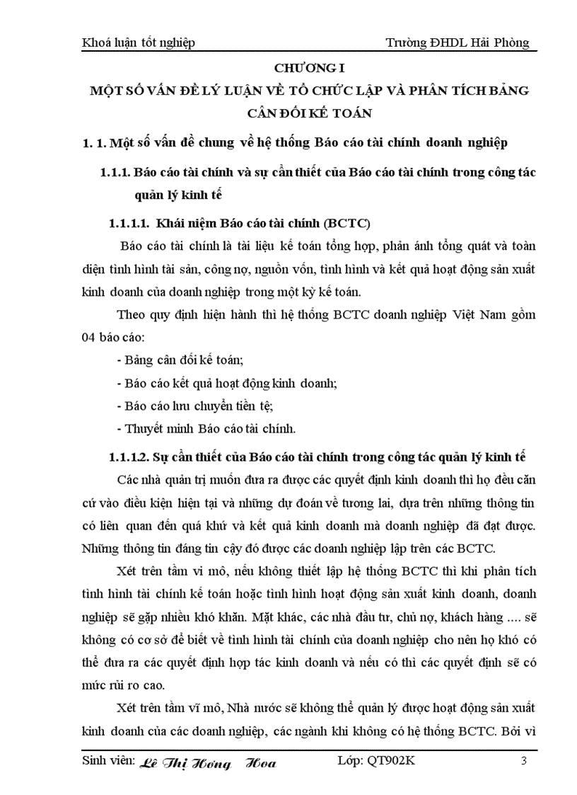 image for page Hoàn thiện tổ chức lập và phân tích Bảng cân đối kế toán tại Công ty Cổ phần Cảng Đoạn Xá
