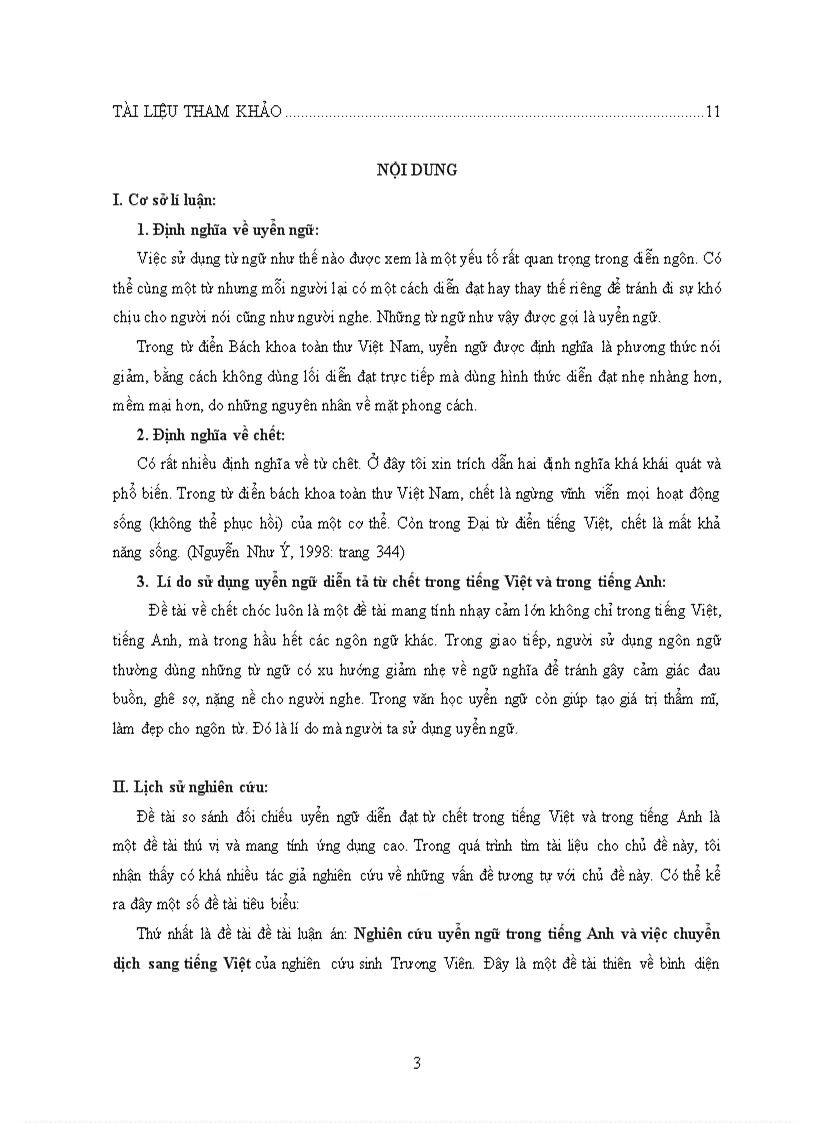 image for page So sánh đối chiếu uyển ngữ diễn đạt cái chết trong tiếng việt và tiếng anh