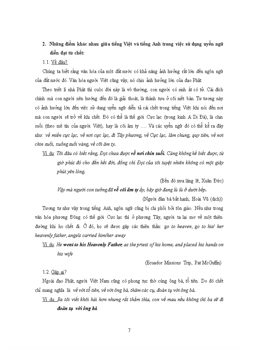image for page So sánh đối chiếu uyển ngữ diễn đạt cái chết trong tiếng việt và tiếng anh