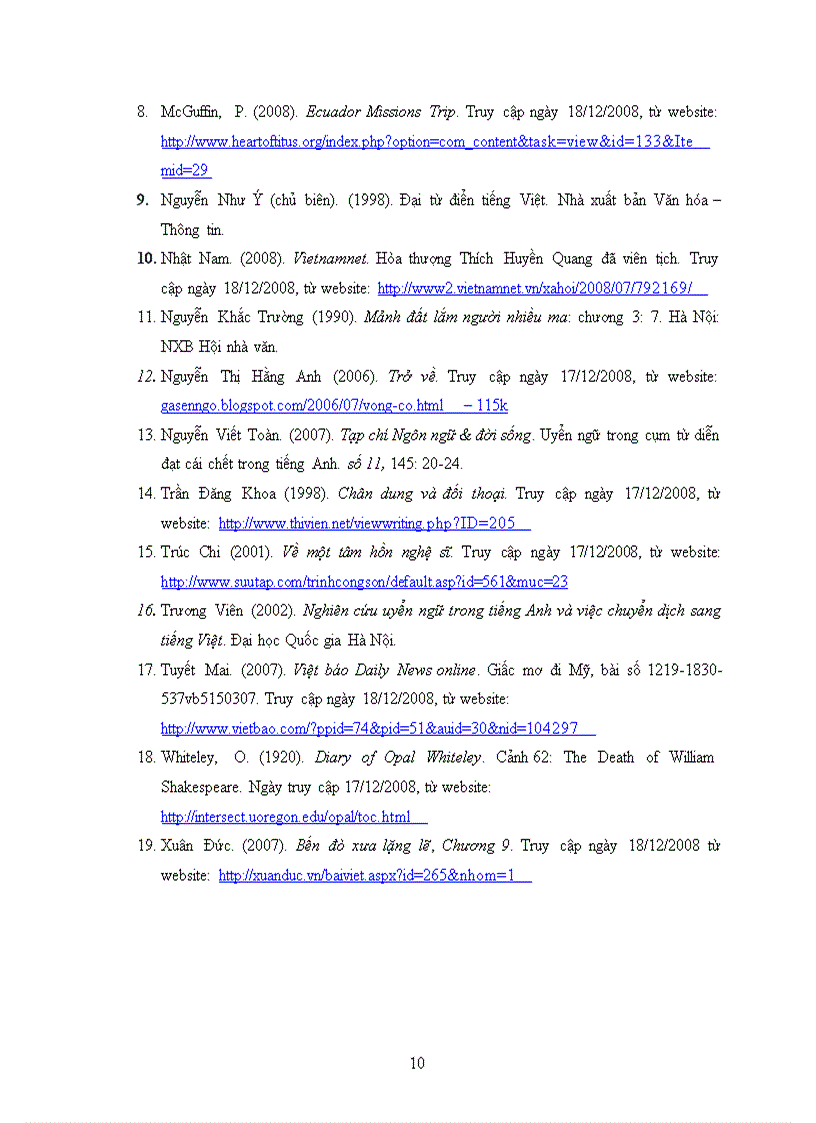 image for page So sánh đối chiếu uyển ngữ diễn đạt cái chết trong tiếng việt và tiếng anh