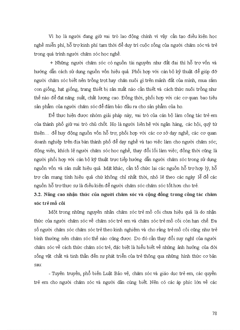 image for page Thực trạng chăm sóc trẻ mồ côi tại địa bàn thành phố Quy Nhơn