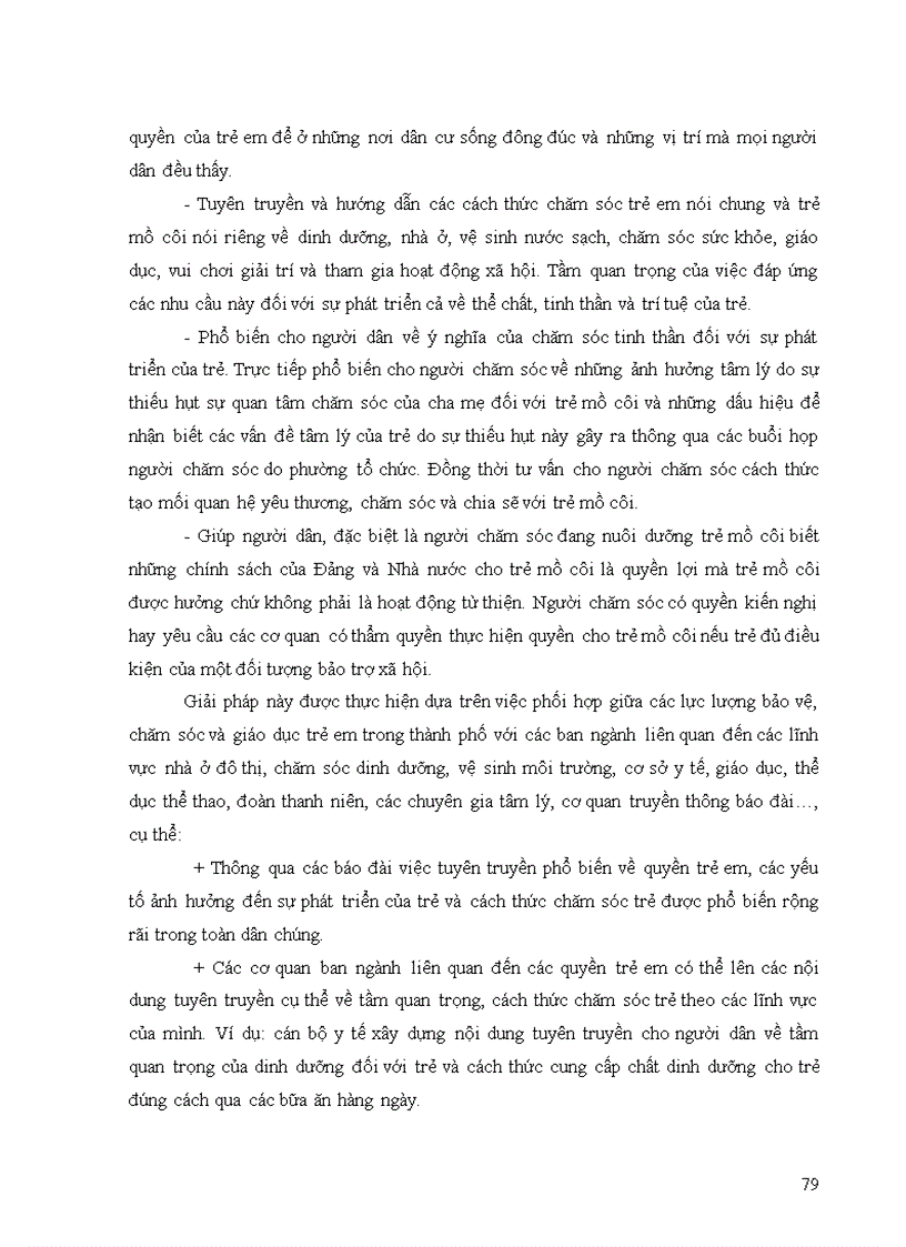 image for page Thực trạng chăm sóc trẻ mồ côi tại địa bàn thành phố Quy Nhơn