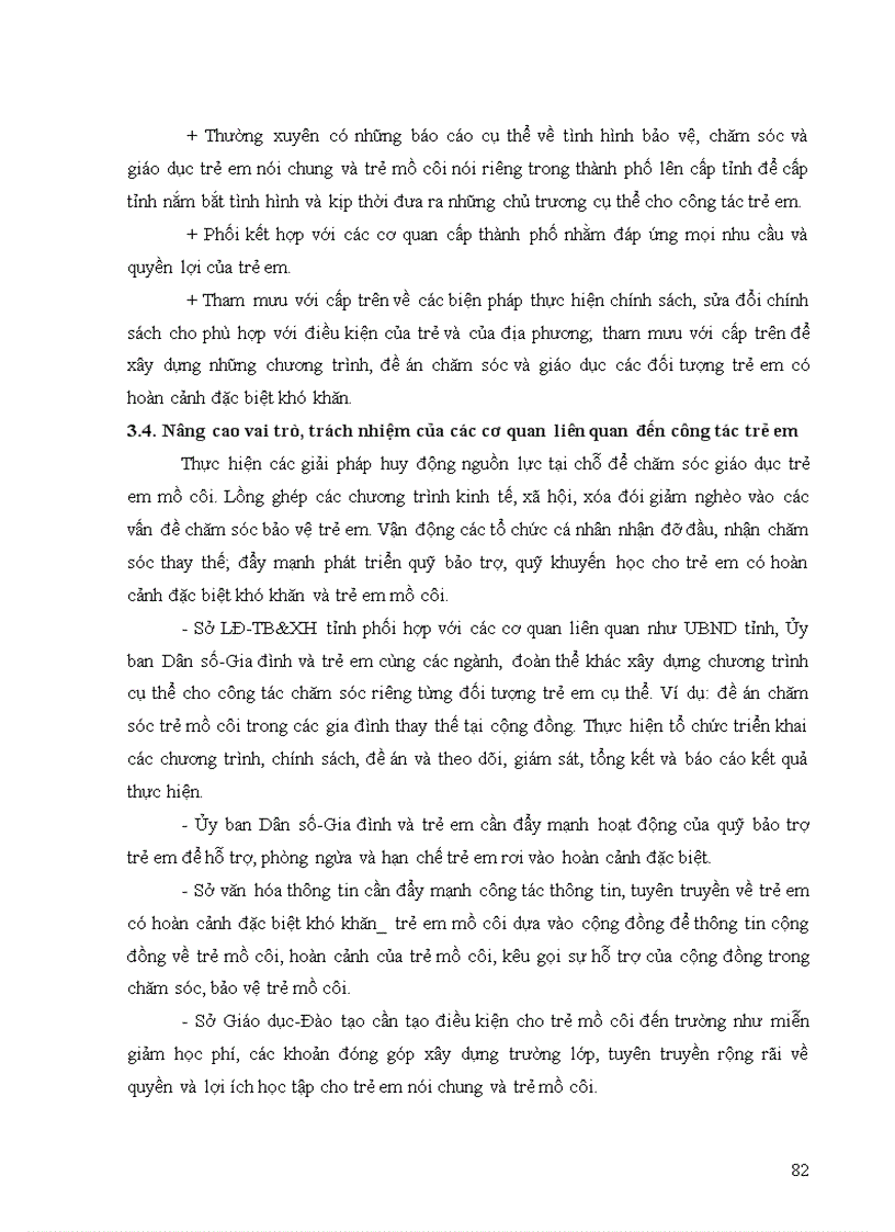 image for page Thực trạng chăm sóc trẻ mồ côi tại địa bàn thành phố Quy Nhơn