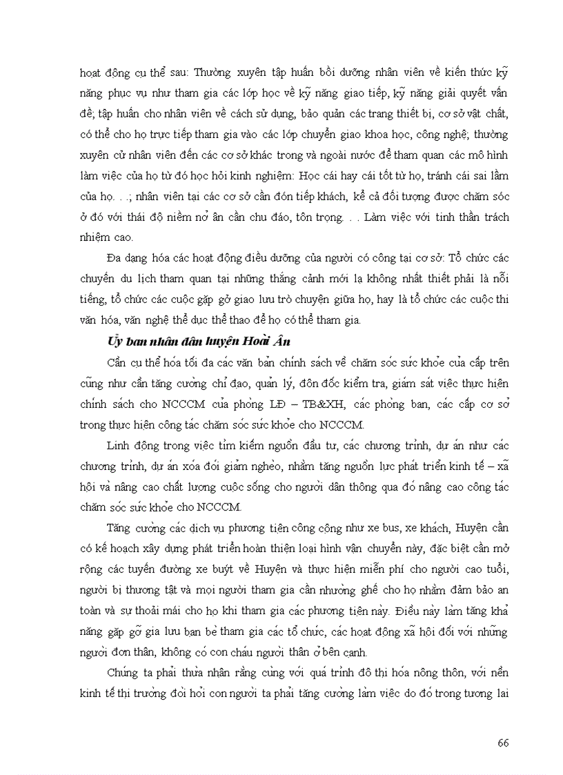 image for page Thực trạng và giải pháp chăm sóc sức khỏe người có công cách mạng ở huyện Hoài Ân tỉnh Bình Định