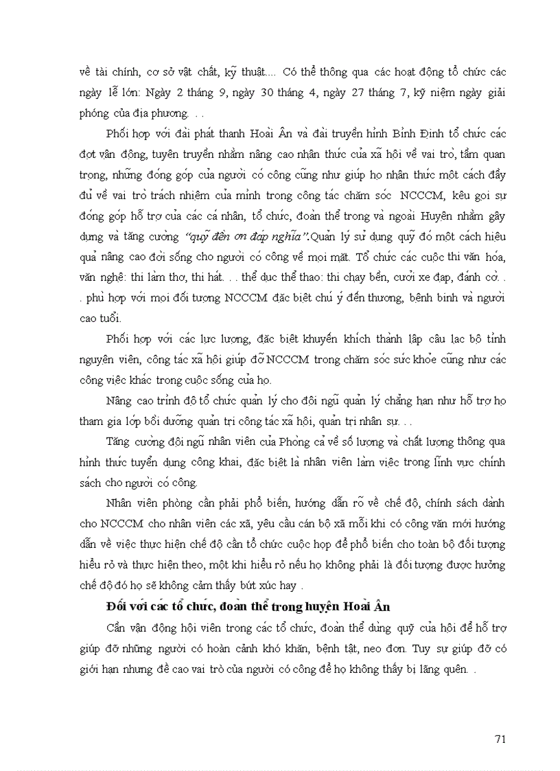 image for page Thực trạng và giải pháp chăm sóc sức khỏe người có công cách mạng ở huyện Hoài Ân tỉnh Bình Định