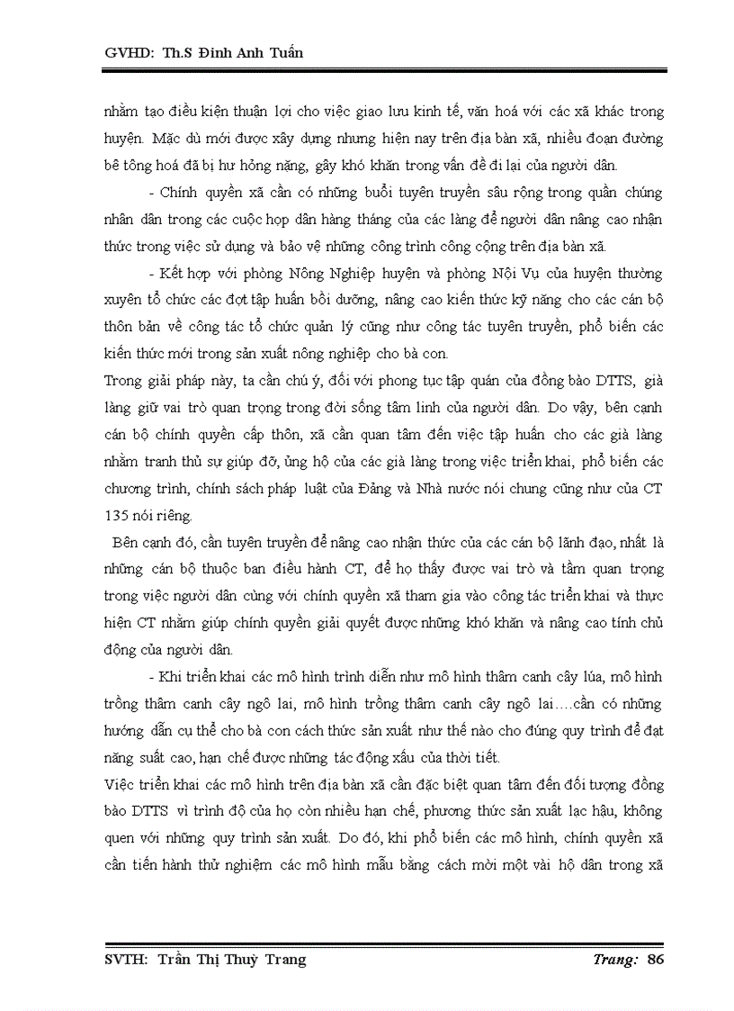 image for page Tác động của chương trình 135 đối với đời sống người dân xã Vĩnh Thuận huyện Vĩnh Thạnh tỉnh Bình Định giai đoạn 2006 2010