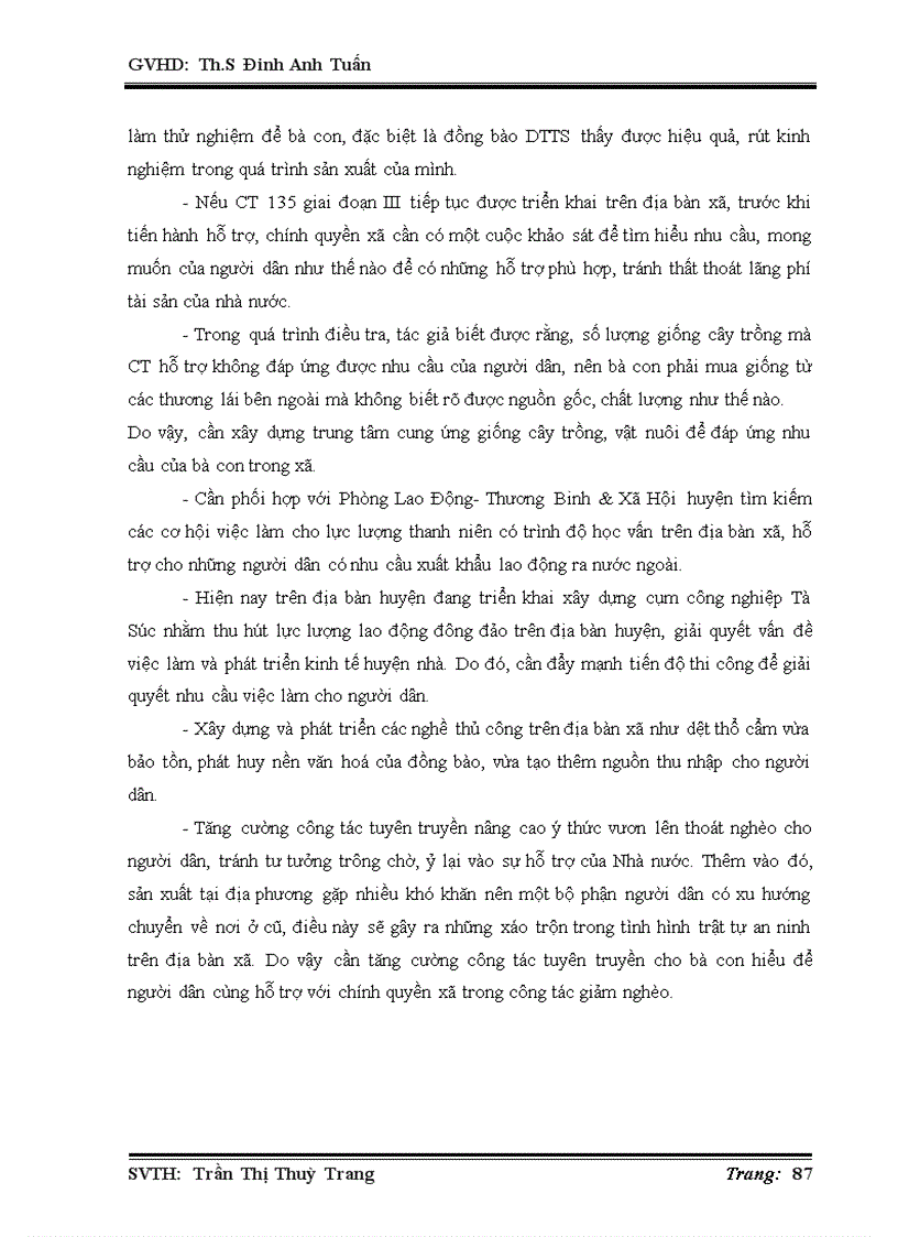 image for page Tác động của chương trình 135 đối với đời sống người dân xã Vĩnh Thuận huyện Vĩnh Thạnh tỉnh Bình Định giai đoạn 2006 2010