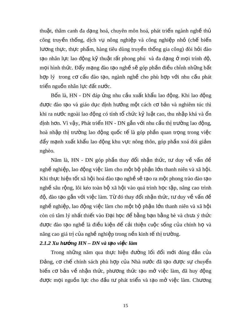 image for page Đánh giá kết quả hoạt động các trung tâm hướng nghiệp dạy nghề và tạo việc làm cho lao động ở nộing thôn tỉnh Bắc Giang