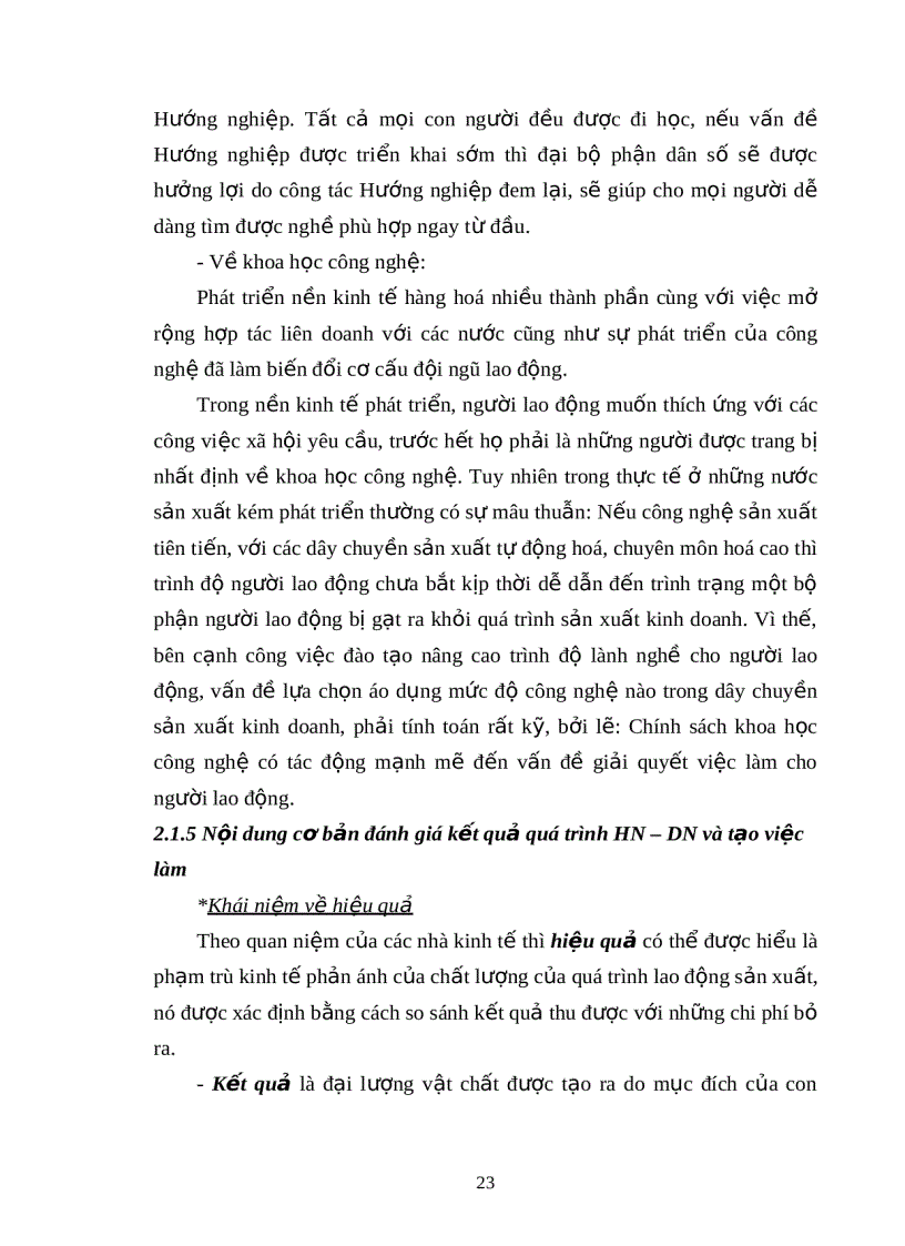 image for page Đánh giá kết quả hoạt động các trung tâm hướng nghiệp dạy nghề và tạo việc làm cho lao động ở nộing thôn tỉnh Bắc Giang