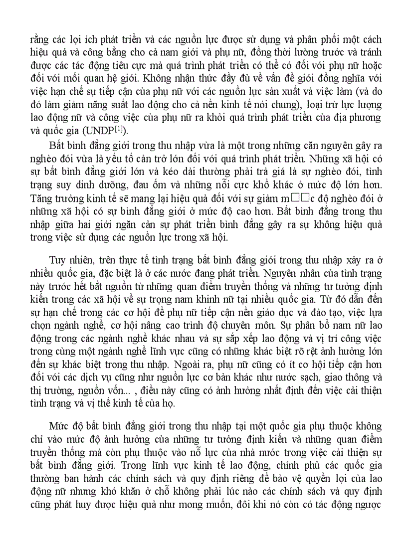 image for page Bất bình đẳng giới về thu nhập của người lao động ở Việt Nam và một số gợi ý giải pháp chính sách