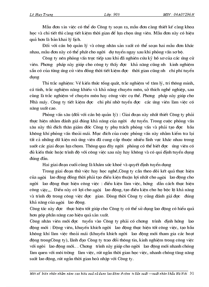 image for page 1số biện pháp nhằm nâng cao hiệu quả sử dụng lao động ở Công ty Sản xuất xuất nhập khẩu Hà Nội