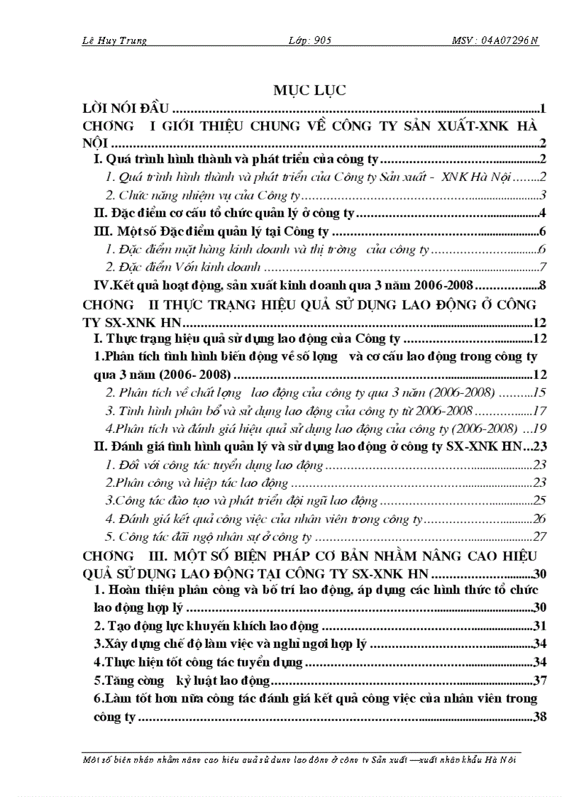 image for page 1số biện pháp nhằm nâng cao hiệu quả sử dụng lao động ở Công ty Sản xuất xuất nhập khẩu Hà Nội