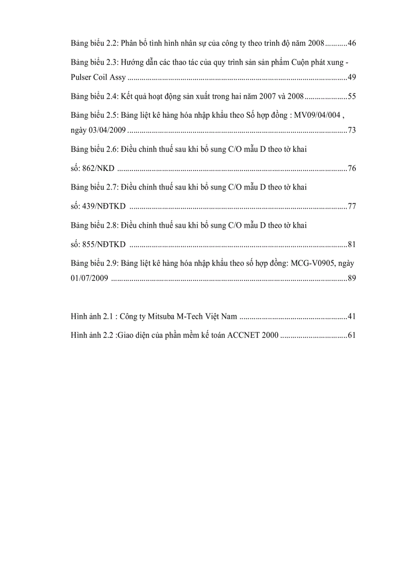image for page Hoàn thiện công tác kế toán xuất nhập khẩu hàng hóa tại công ty TNHH Mitsuba M Tech Vietnam