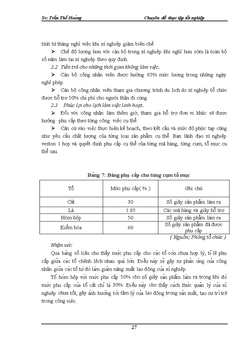image for page Hoa n thiê n viê c xây dựng và quản lý chương trình phu c lơ i di ch vu cho ngươ i lao đô ng ta i Xi nghiê p may veston 1 thuộc Công ty cô phâ n may 10