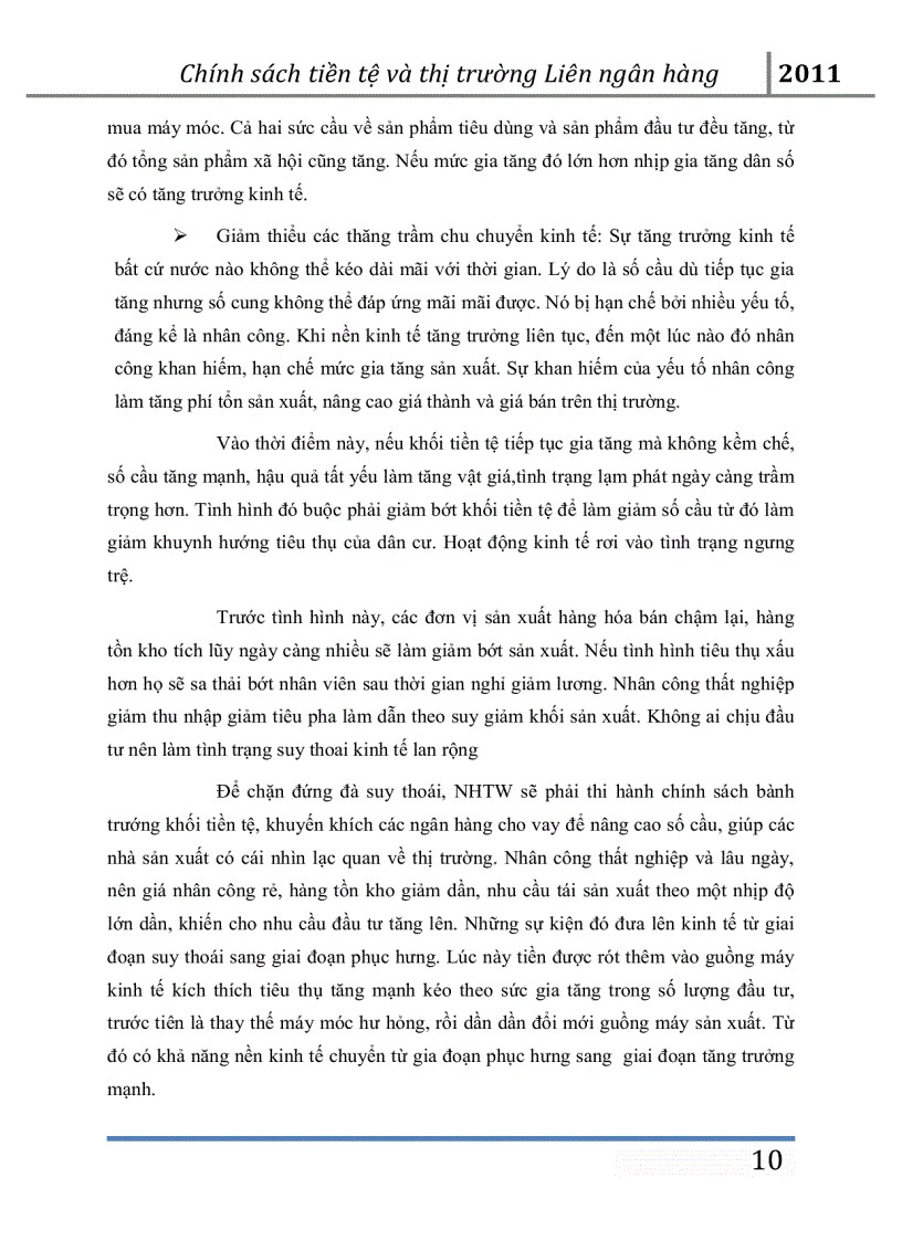 image for page Chính sách tiền tệ và ảnh hưởng của nó lên thị trường liên ngân hàng