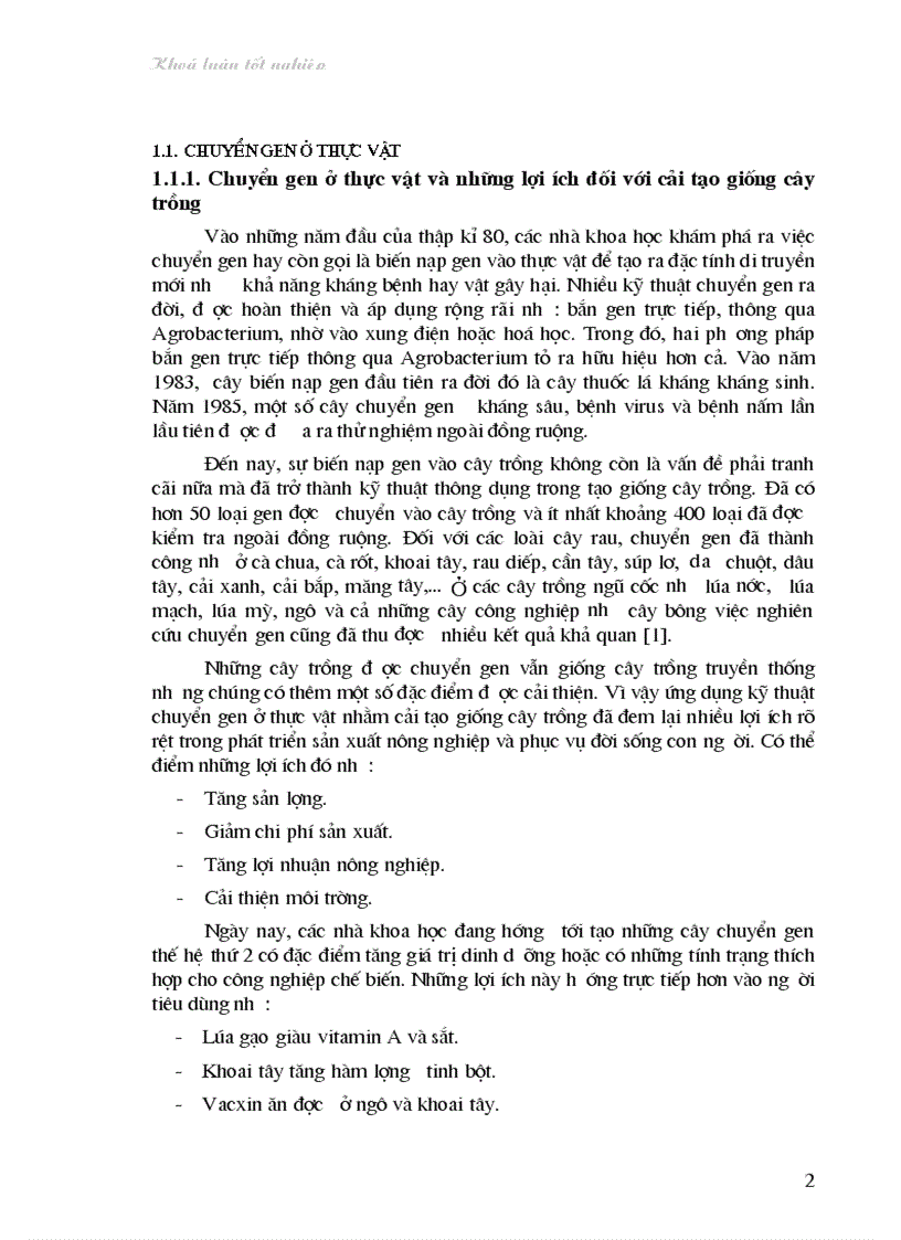 image for page Nghiên cứu bước đầu về sử dụng kỹ thuật lai Southern trong phân tích cây chuyển gen