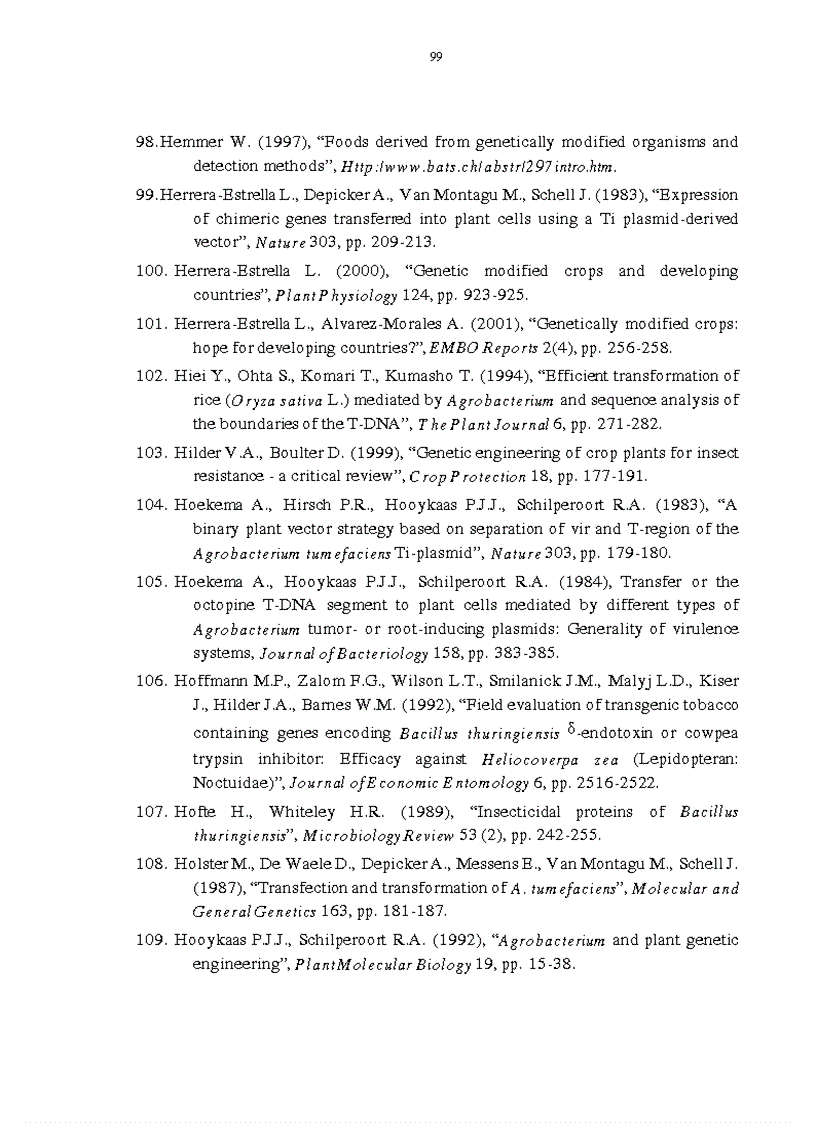 image for page Tạo chủng vi khuẩn Agrobacterium tumefaciens mang gen kháng côn trùng để chuyển vào cây trồng