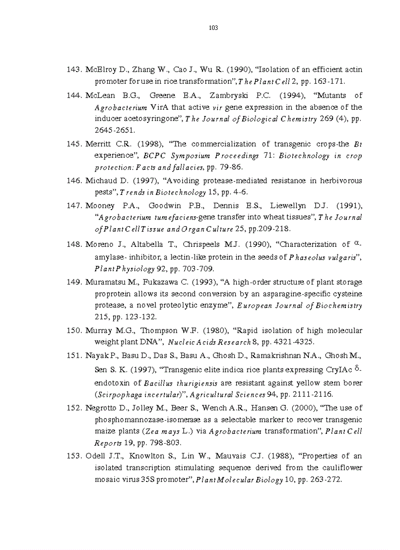 image for page Tạo chủng vi khuẩn Agrobacterium tumefaciens mang gen kháng côn trùng để chuyển vào cây trồng