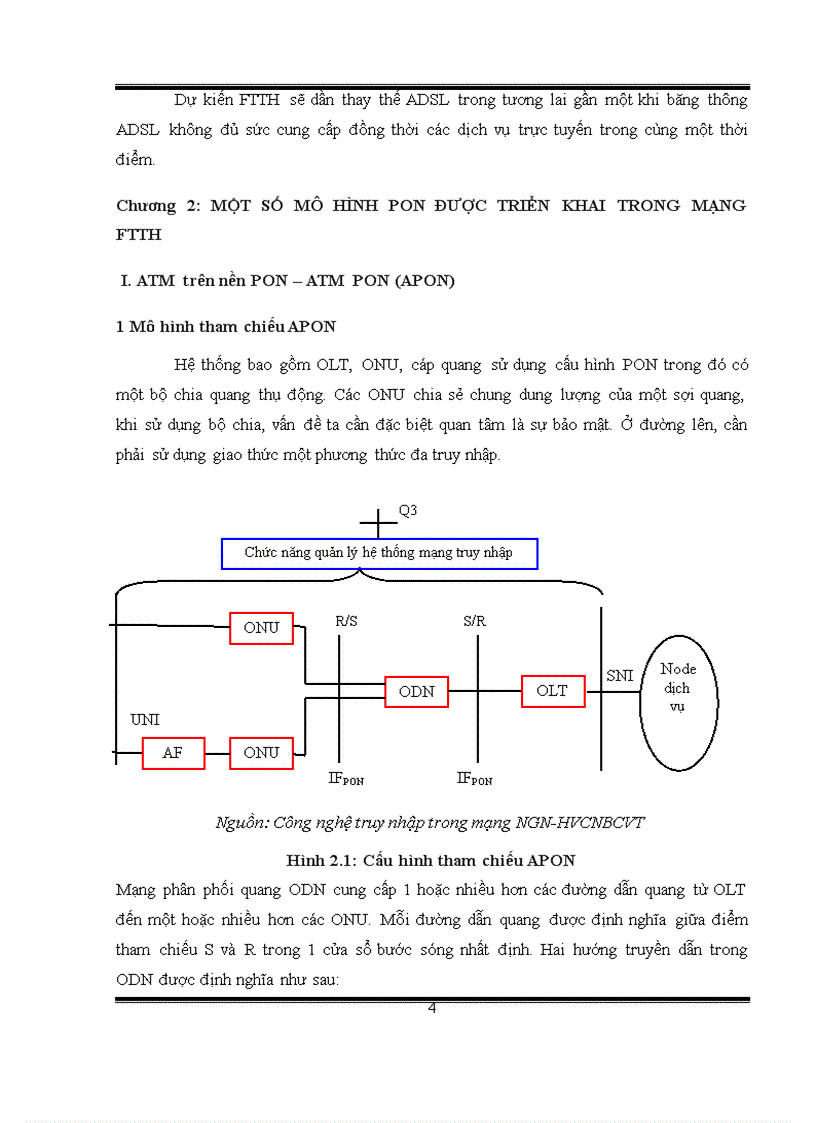 Công nghệ cáp quang FTTH