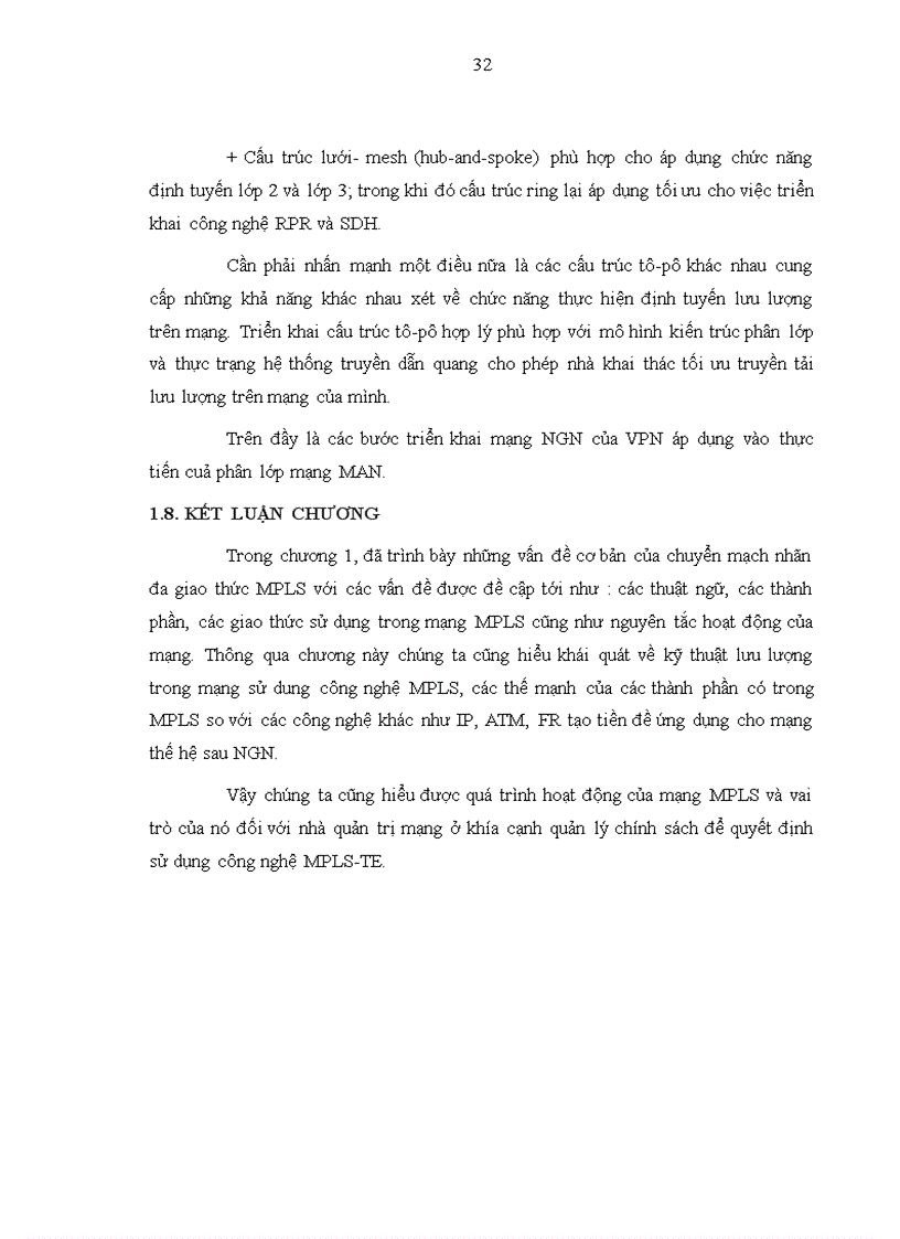 image for page Công nghệ chuyển mạch nhãn đa giao thức MPLS và mô phỏng bằng Opnet