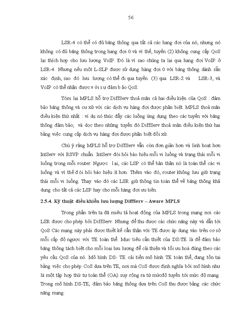 image for page Công nghệ chuyển mạch nhãn đa giao thức MPLS và mô phỏng bằng Opnet