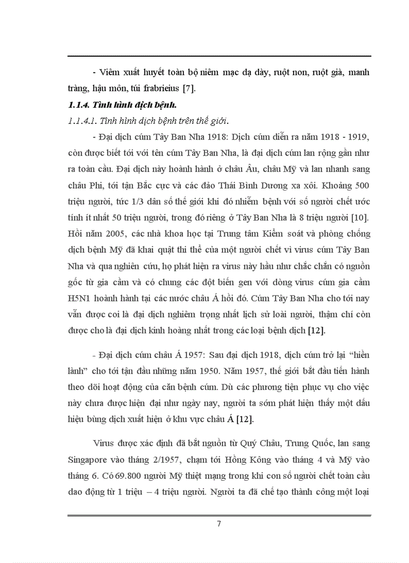 image for page Xác định trình tự và phân tích gen mã hóa kháng nguyên HA của virus cúm chủng NIBRG 14 sử dụng trong sản xuất vacine cúm A H5N1 tại Việt Nam