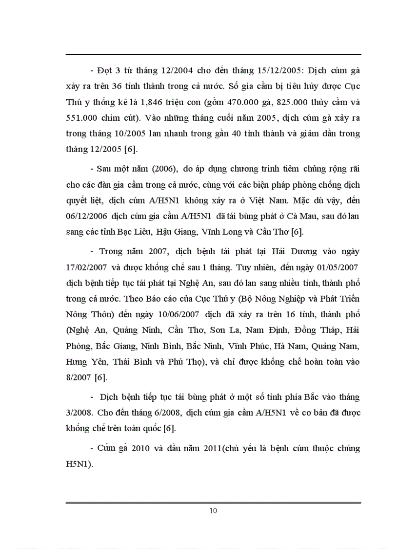 image for page Xác định trình tự và phân tích gen mã hóa kháng nguyên HA của virus cúm chủng NIBRG 14 sử dụng trong sản xuất vacine cúm A H5N1 tại Việt Nam