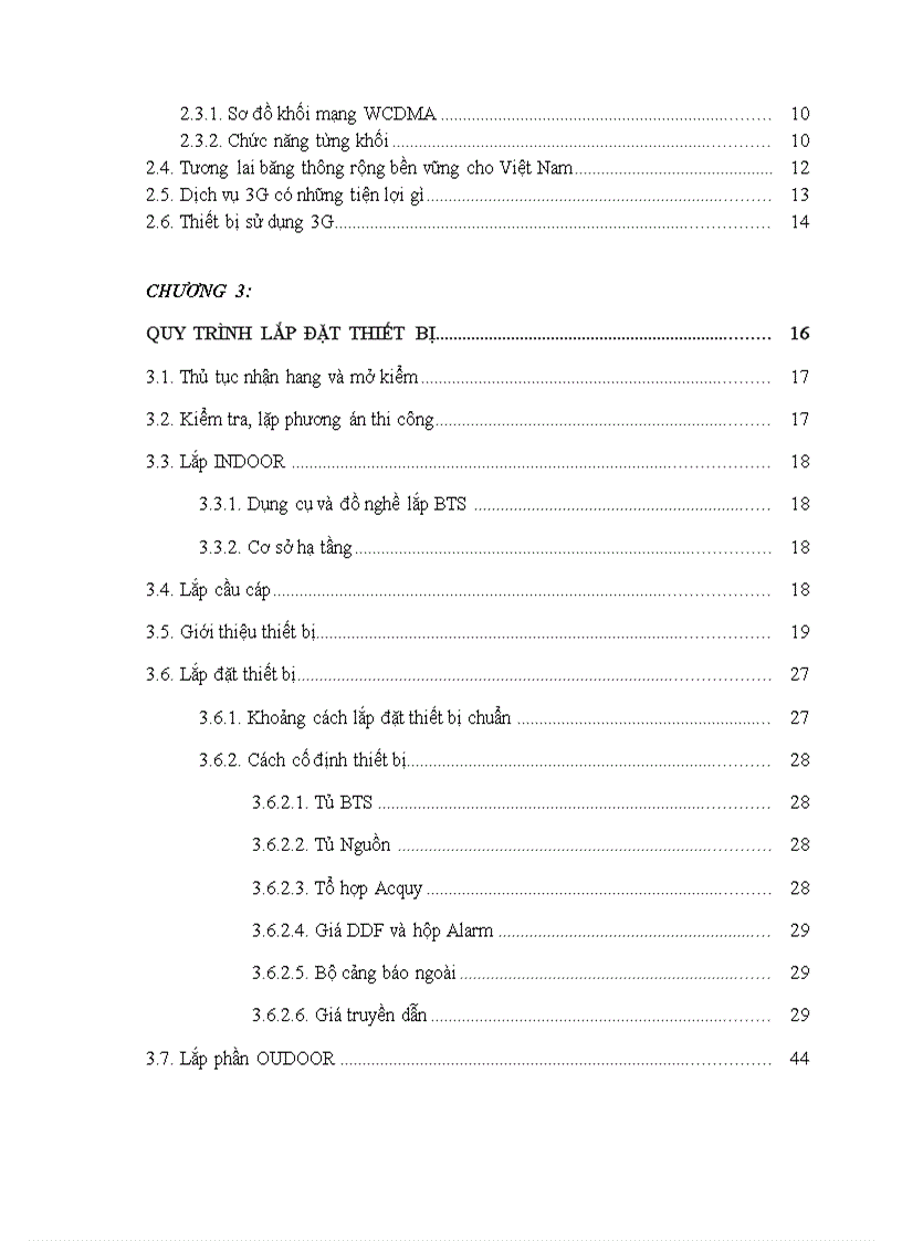 image for page Đề tài quy trình lắp đặt một trạm BTS