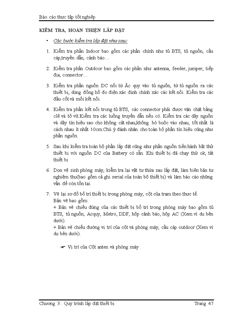 image for page Đề tài quy trình lắp đặt một trạm BTS