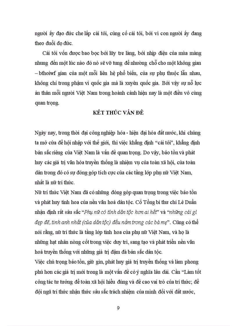 image for page Bài tập học kỳ môn đại cương Cái tôi cái tôi trong nhân cách người Việt