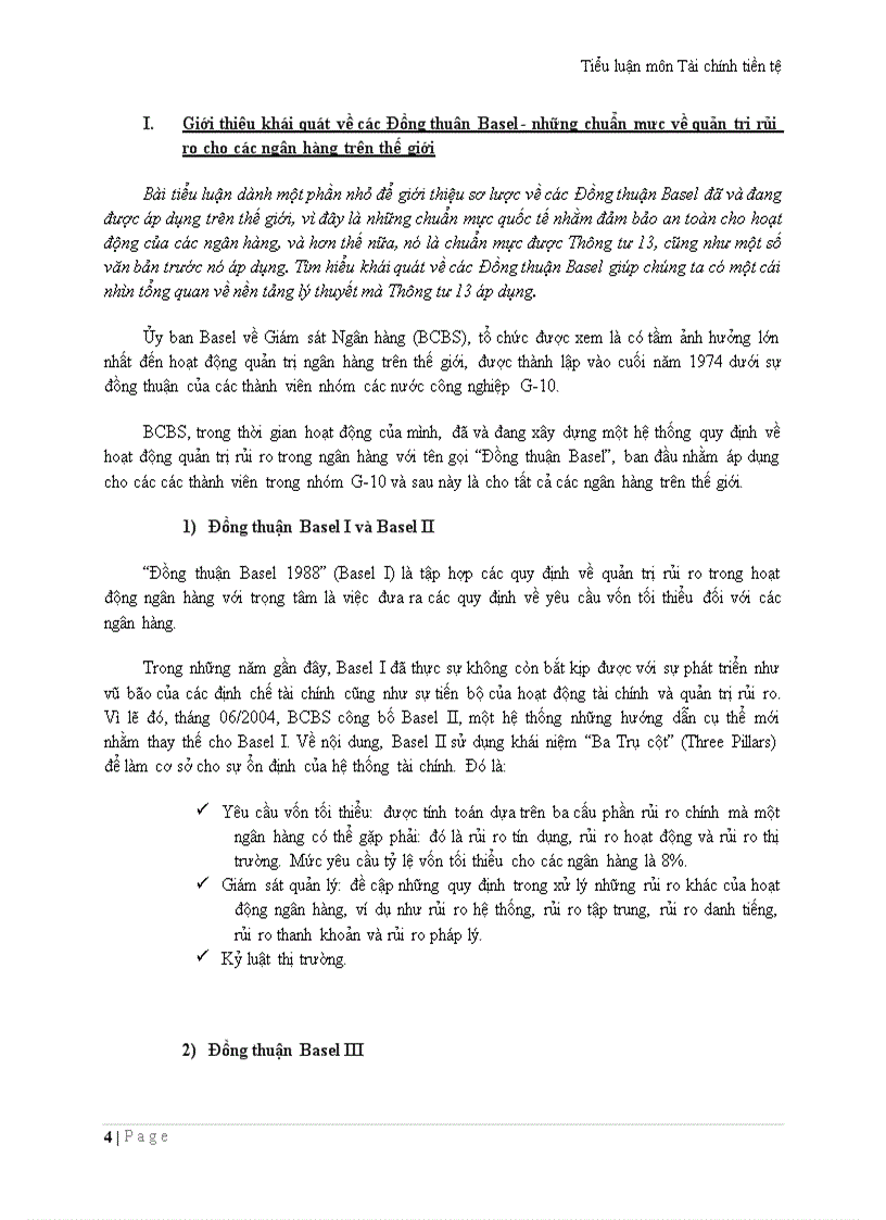 image for page Phân tích một số nội dung chủ yếu của thông tư 13 và thông tư 19 về các quy định đảm bảo an toàn hoạt động của các tổ chức tín dụng ở việt nam