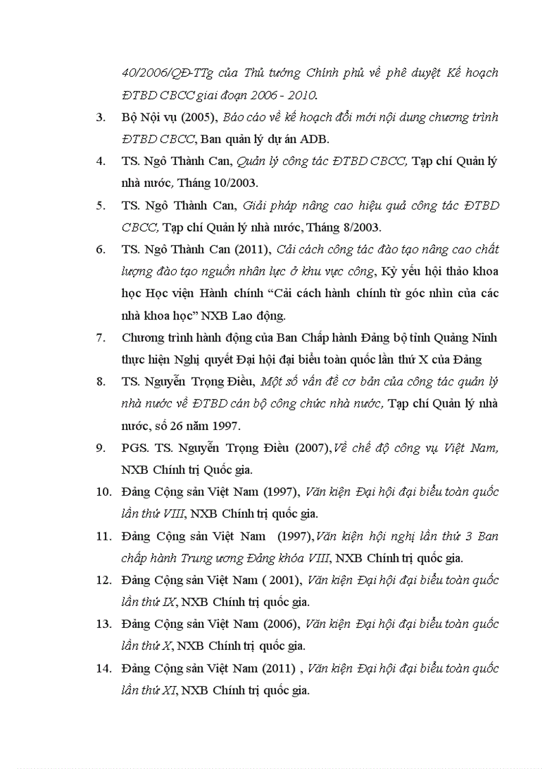 image for page Đào tạo bồi dưỡng cán bộ công chức chính quyền địa phương ở tỉnh Quảng Ninh