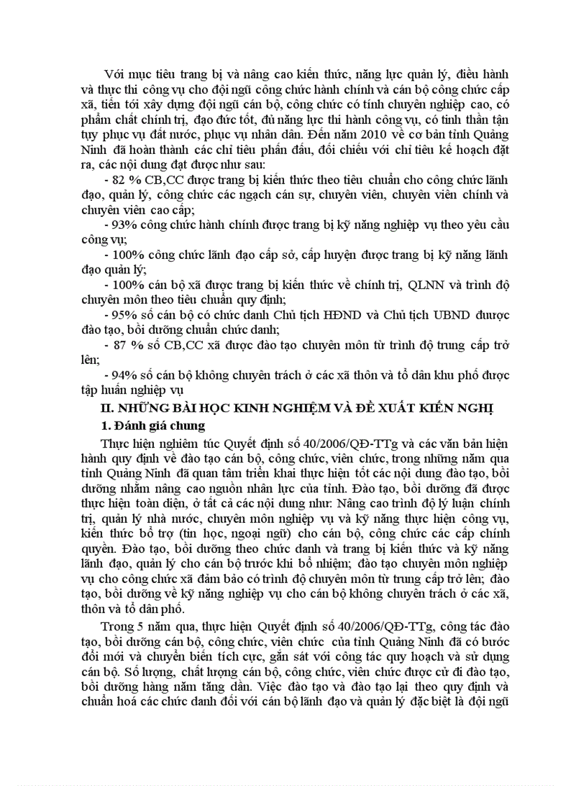 image for page Đào tạo bồi dưỡng cán bộ công chức chính quyền địa phương ở tỉnh Quảng Ninh