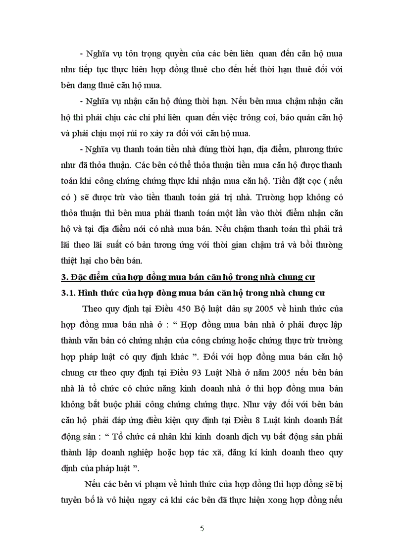 image for page Học kỳ dân sự Một số vấn đề về mua bán căn hộ trong nhà chung cư lí luận và thực tiễn hiện nay trong xã hội