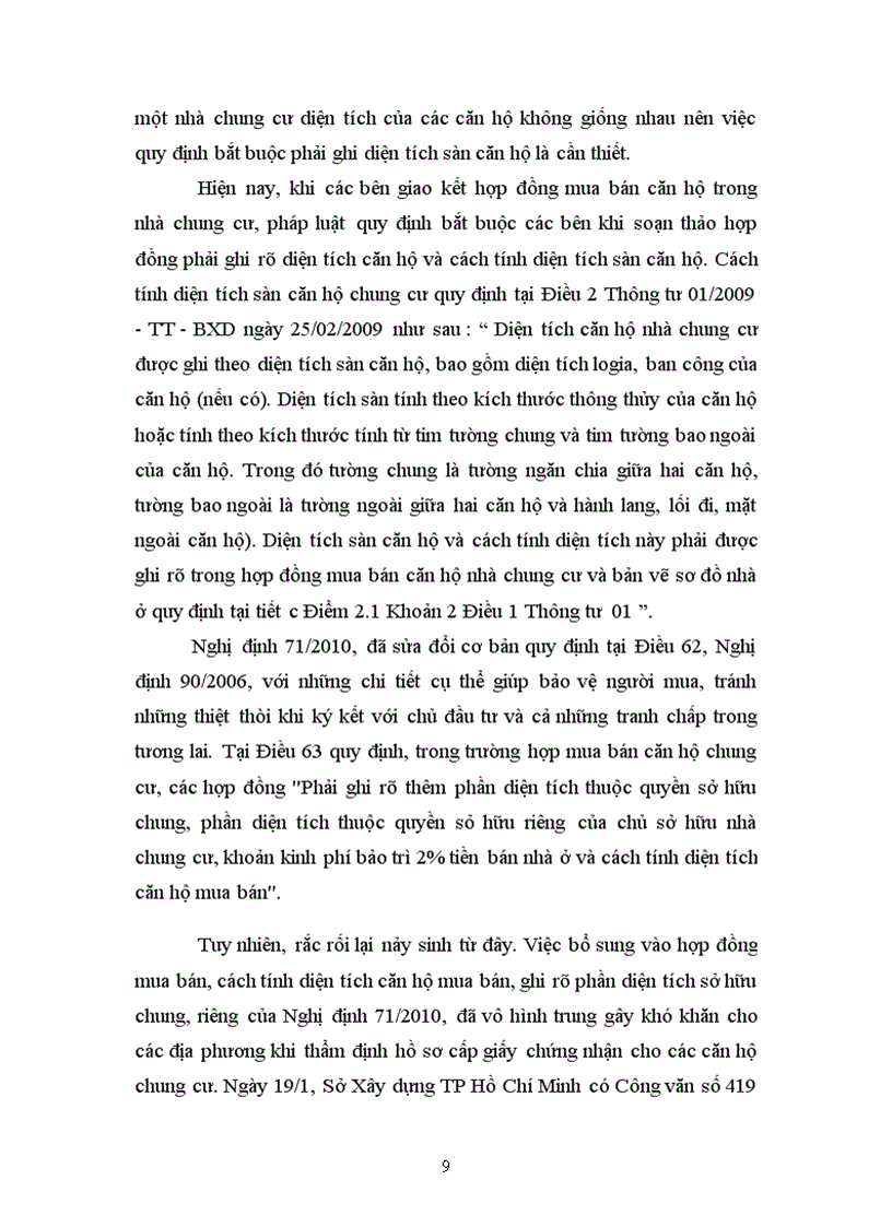 image for page Học kỳ dân sự Một số vấn đề về mua bán căn hộ trong nhà chung cư lí luận và thực tiễn hiện nay trong xã hội