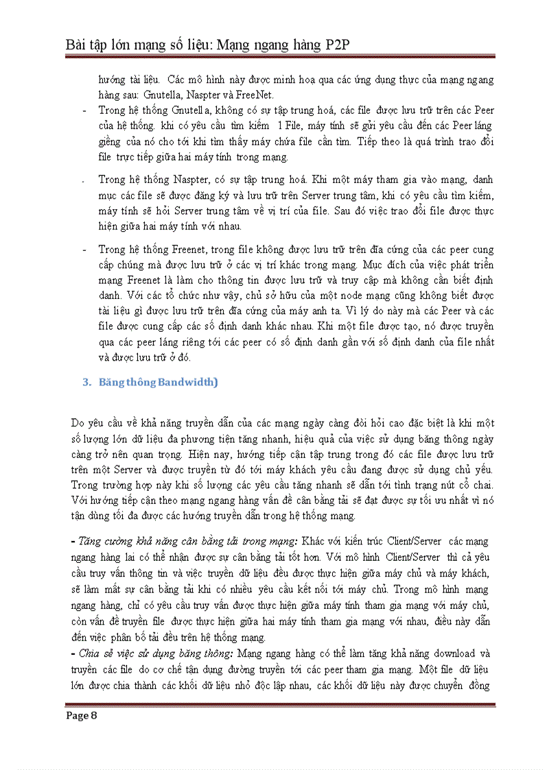 image for page Bài tập lớn mạng số liệu Mạng ngang hàng P2P