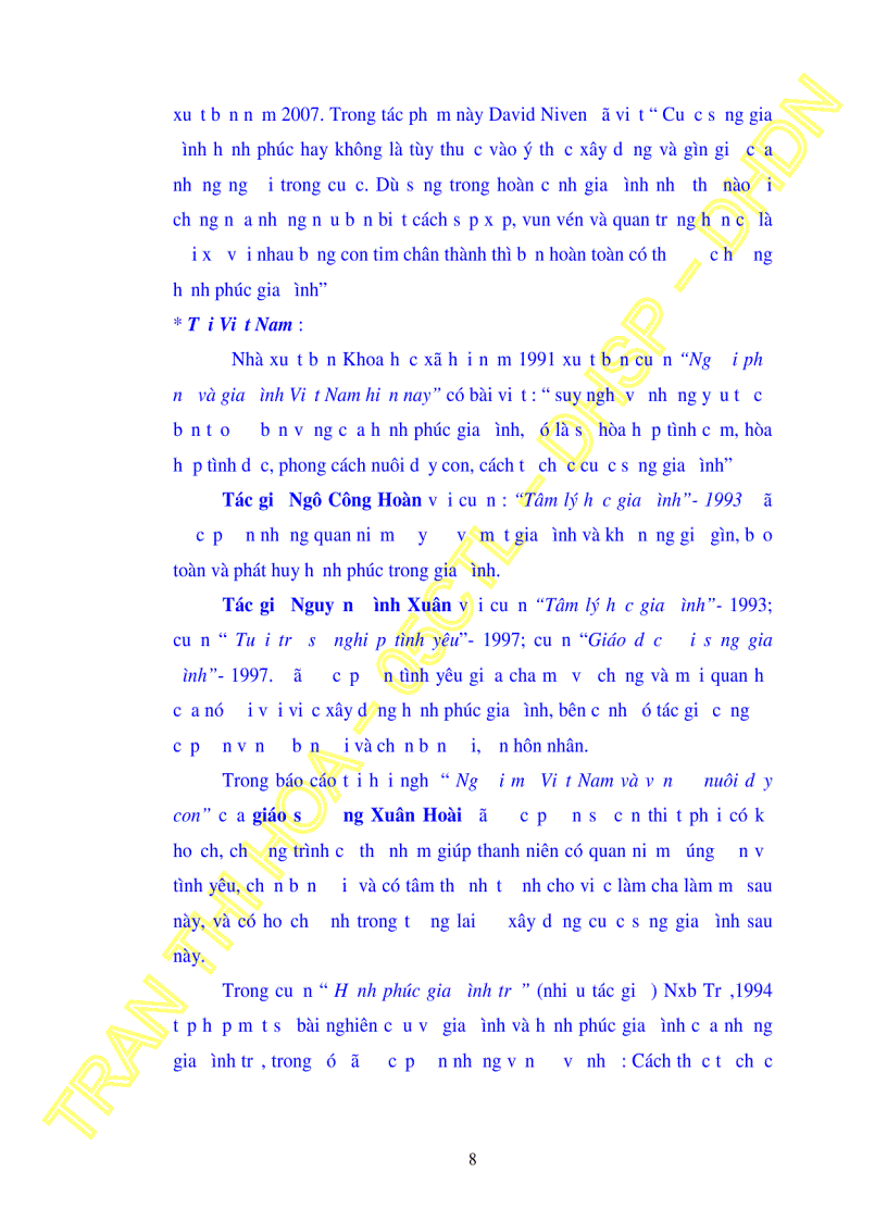 image for page Nhận thức về hạnh phúc gia đình và xu hướng hành vi chọn bạn đời của sinh viên trường Cao Đẳng Sư Phạm Thái Bình