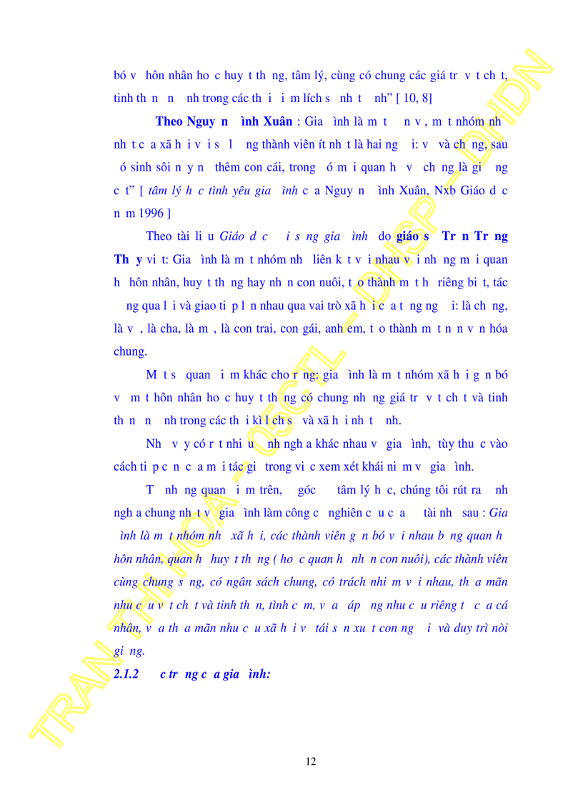 image for page Nhận thức về hạnh phúc gia đình và xu hướng hành vi chọn bạn đời của sinh viên trường Cao Đẳng Sư Phạm Thái Bình